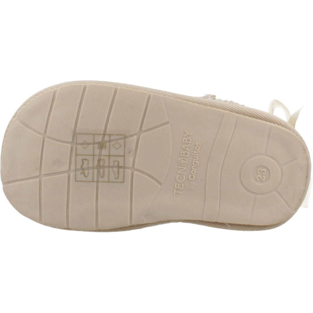 TECNOBABY BOOT BOW en color ORO  (6)