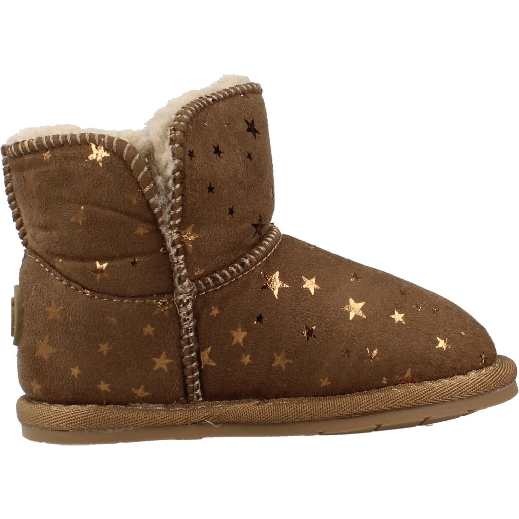 TECNOBABY AUSTRALIAN BOOTS PRINT STARS en color MARRON  (4)
