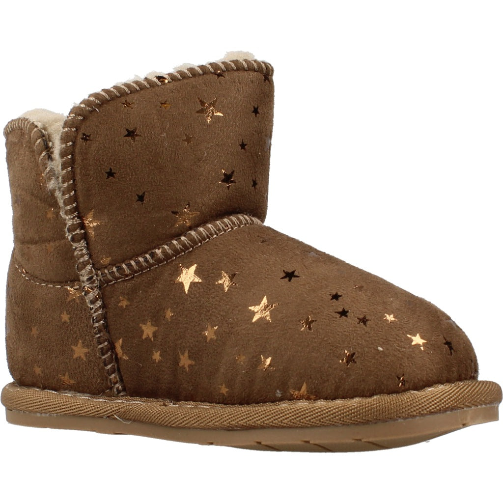 TECNOBABY AUSTRALIAN BOOTS PRINT STARS en color MARRON  (5)