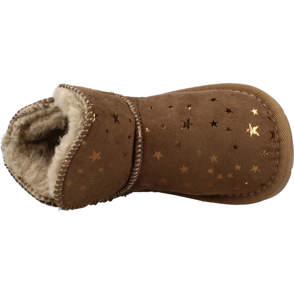 TECNOBABY AUSTRALIAN BOOTS PRINT STARS en color MARRON  (7)