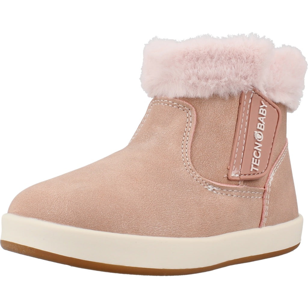 TECNOBABY BOOT FUR en color ROSA  (1)