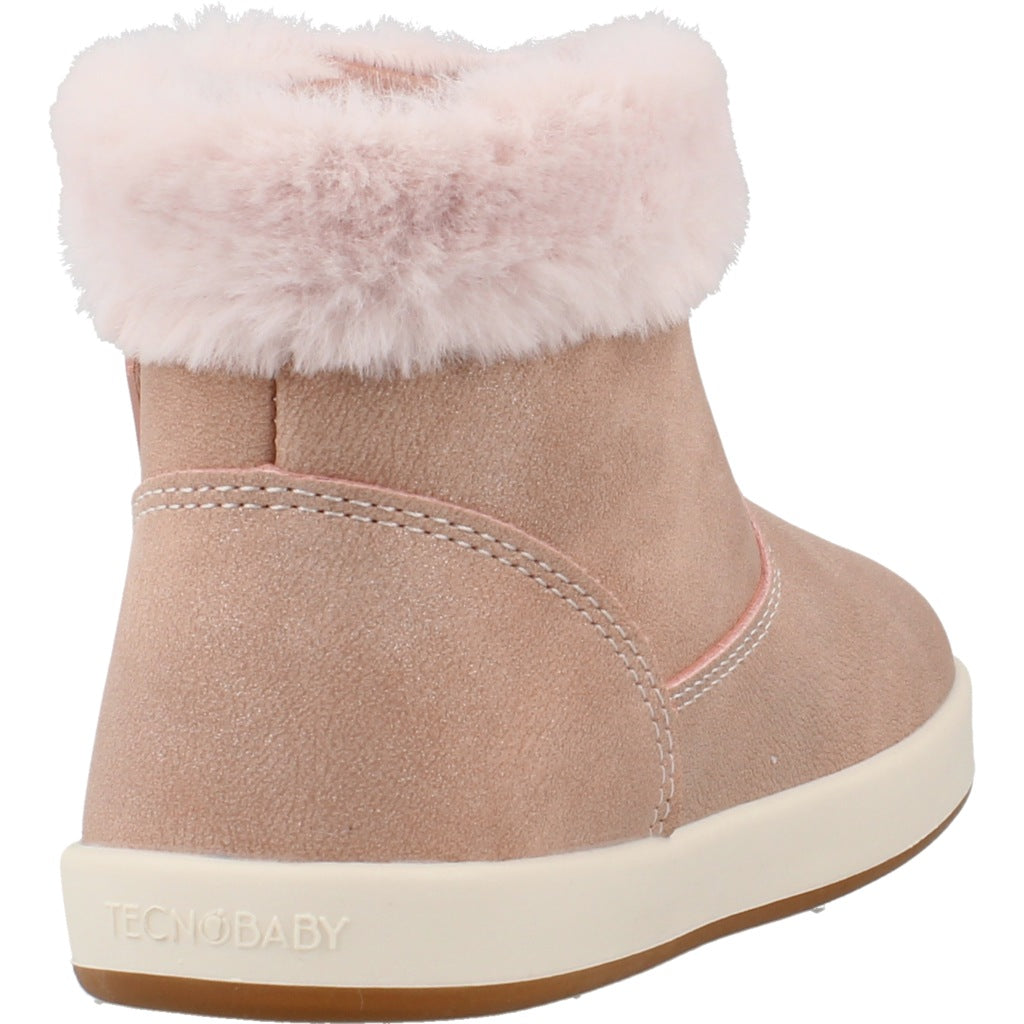 TECNOBABY BOOT FUR en color ROSA  (3)