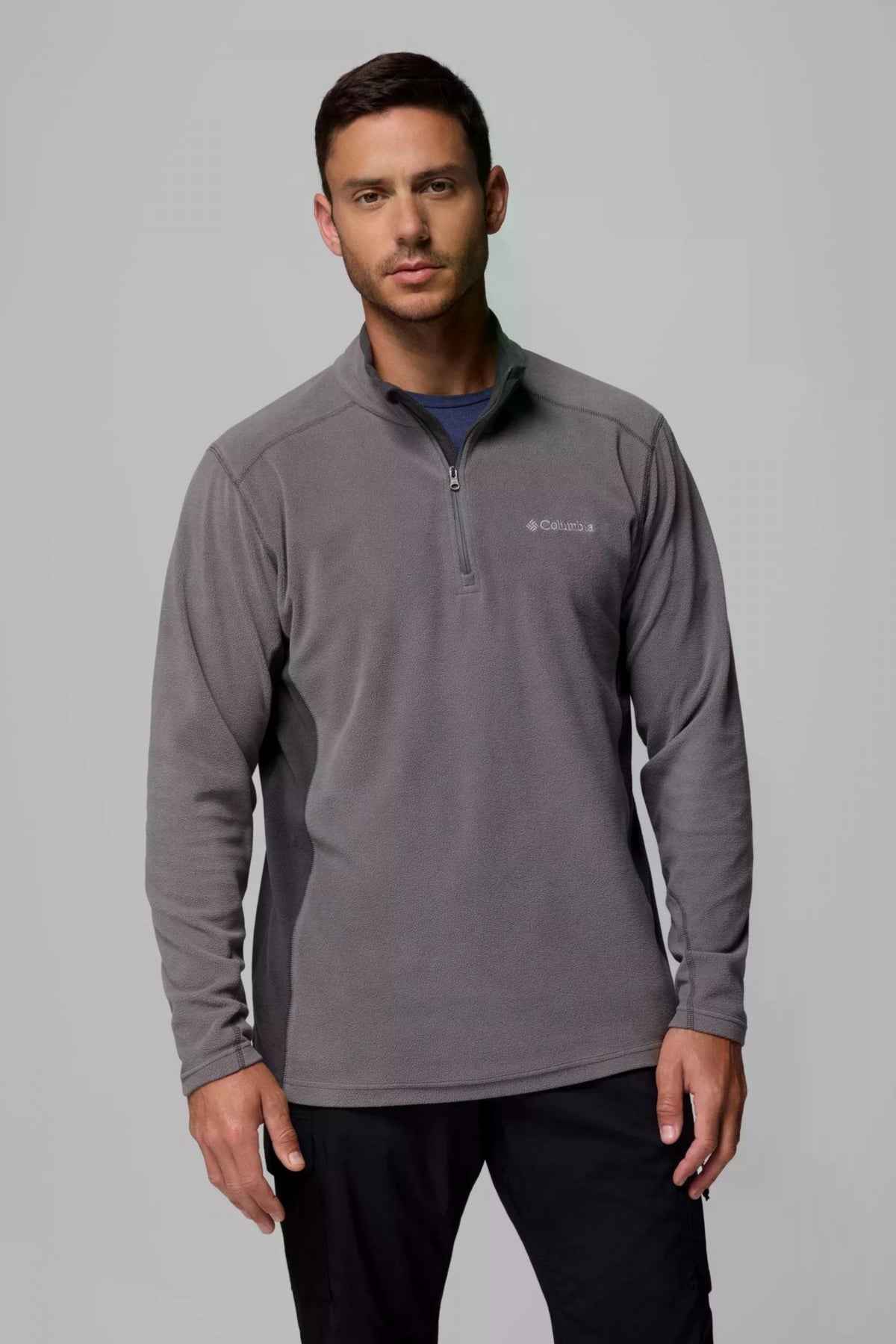 COLUMBIA KLAMATH RANGE II HALF ZIP en color GRIS  (1)
