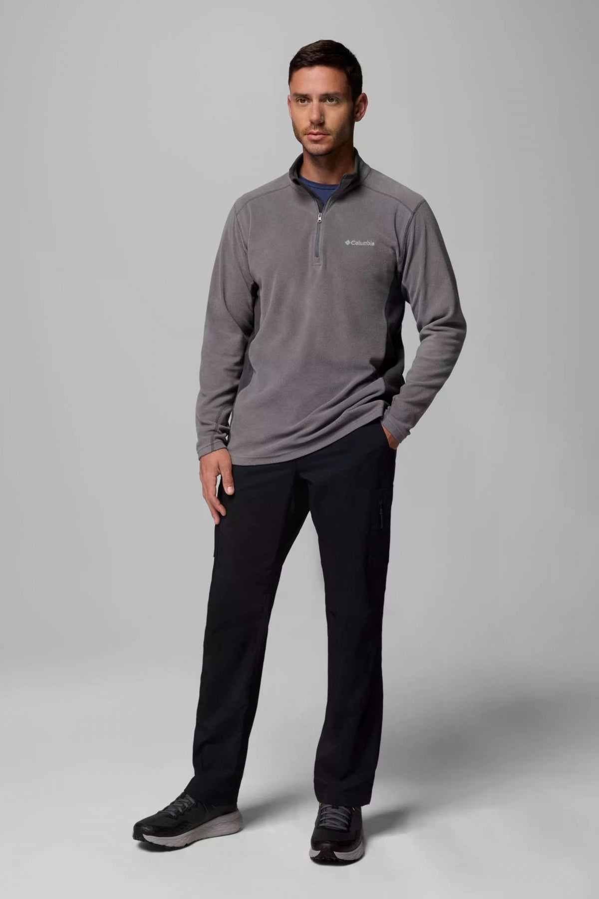 COLUMBIA KLAMATH RANGE II HALF ZIP en color GRIS  (4)