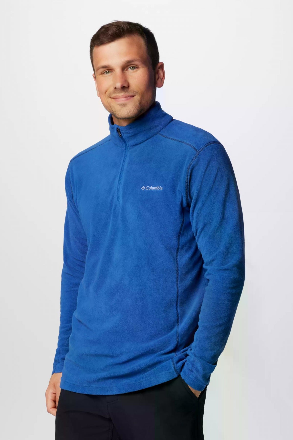 COLUMBIA KLAMATH RANGE II HALF ZIP en color AZUL  (3)