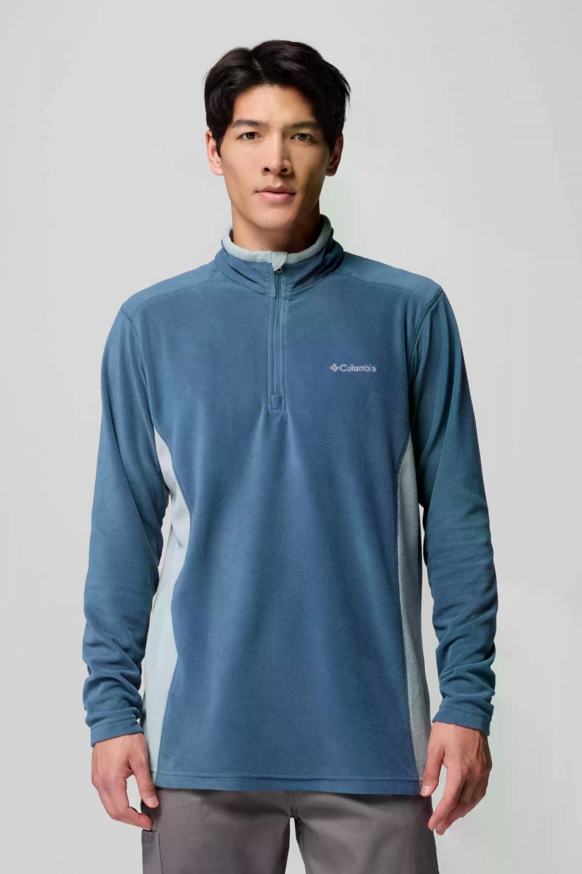 COLUMBIA KLAMATH RANGE II HALF ZIP en color AZUL  (1)