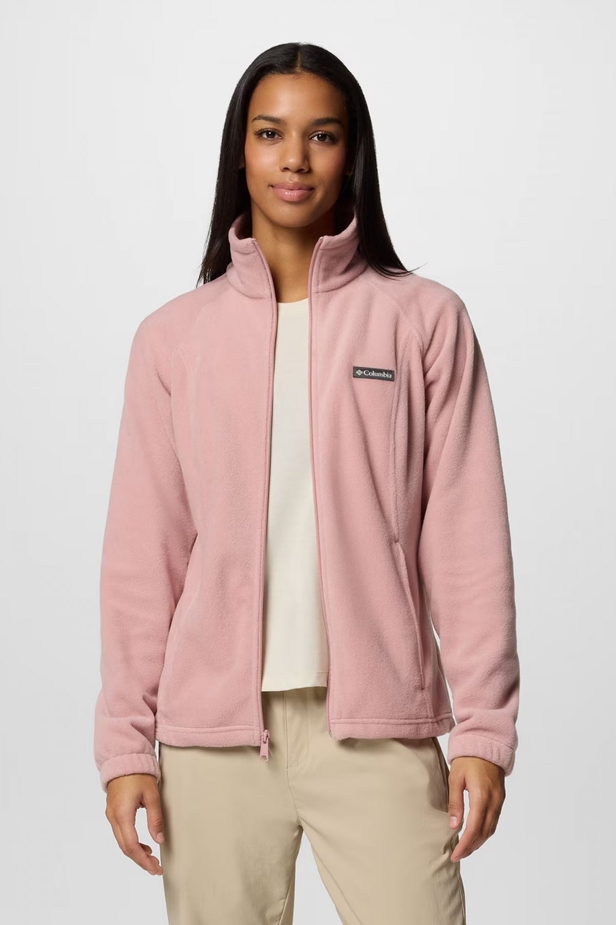 COLUMBIA BENTON SPRINGS FULL ZIP en color ROSA  (4)
