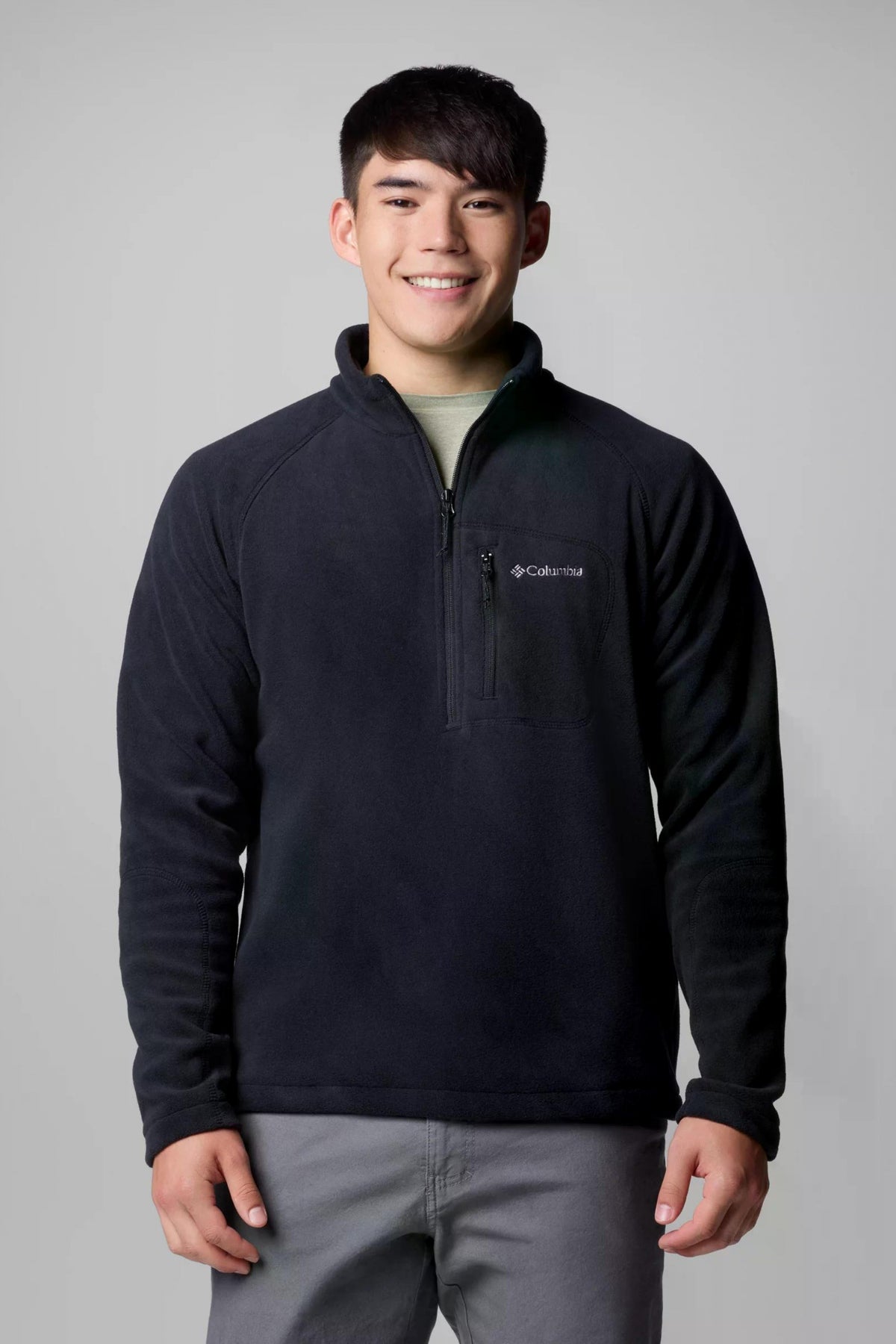 COLUMBIA FAST TREK III HALF ZIP FL en color NEGRO  (1)