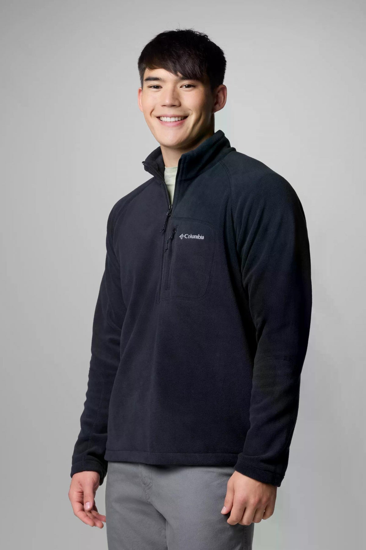 COLUMBIA FAST TREK III HALF ZIP FL en color NEGRO  (3)
