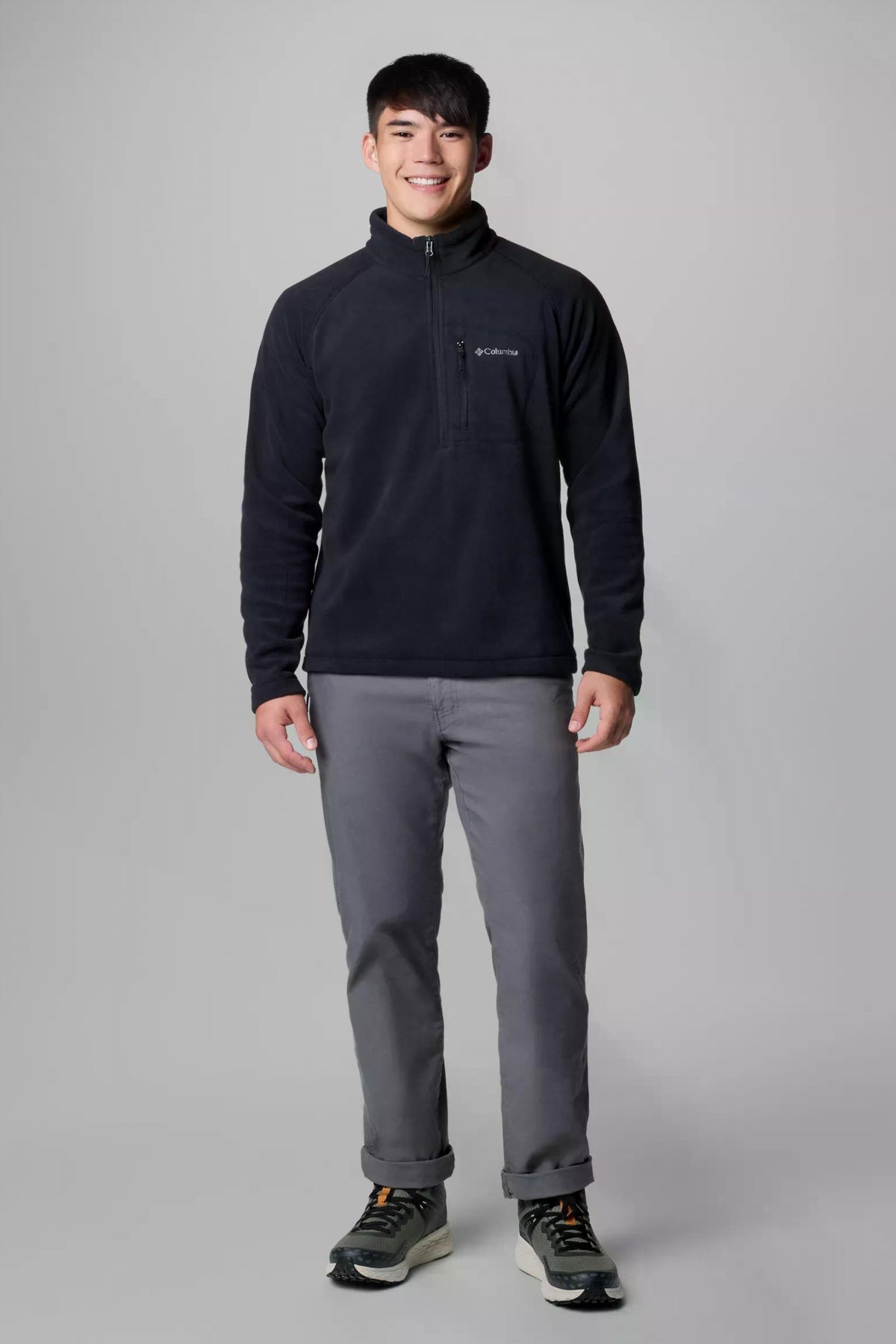 COLUMBIA FAST TREK III HALF ZIP FL en color NEGRO  (4)