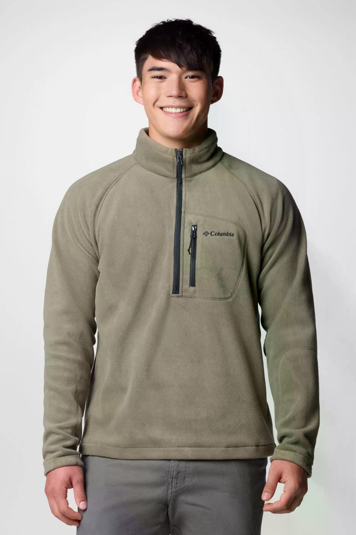 COLUMBIA FAST TREK III HALF ZIP FL en color VERDE  (1)