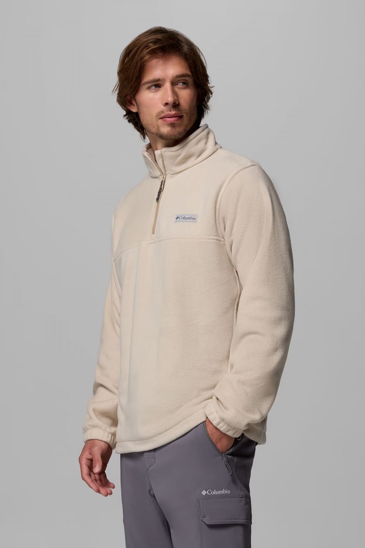 COLUMBIA STEENS MOUNTAIN HALF ZIP en color BEIS  (3)