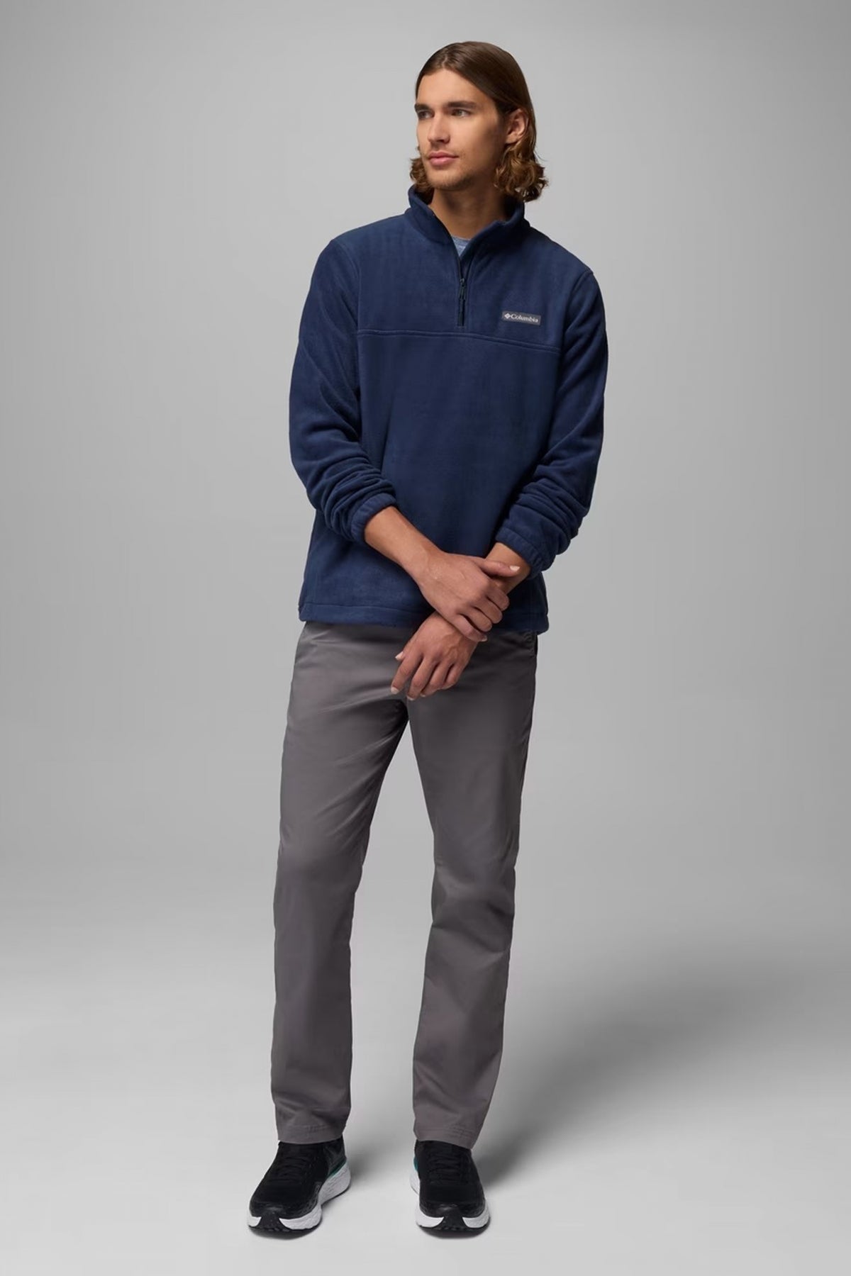 COLUMBIA STEENS MOUNTAIN HALF ZIP en color AZUL  (4)