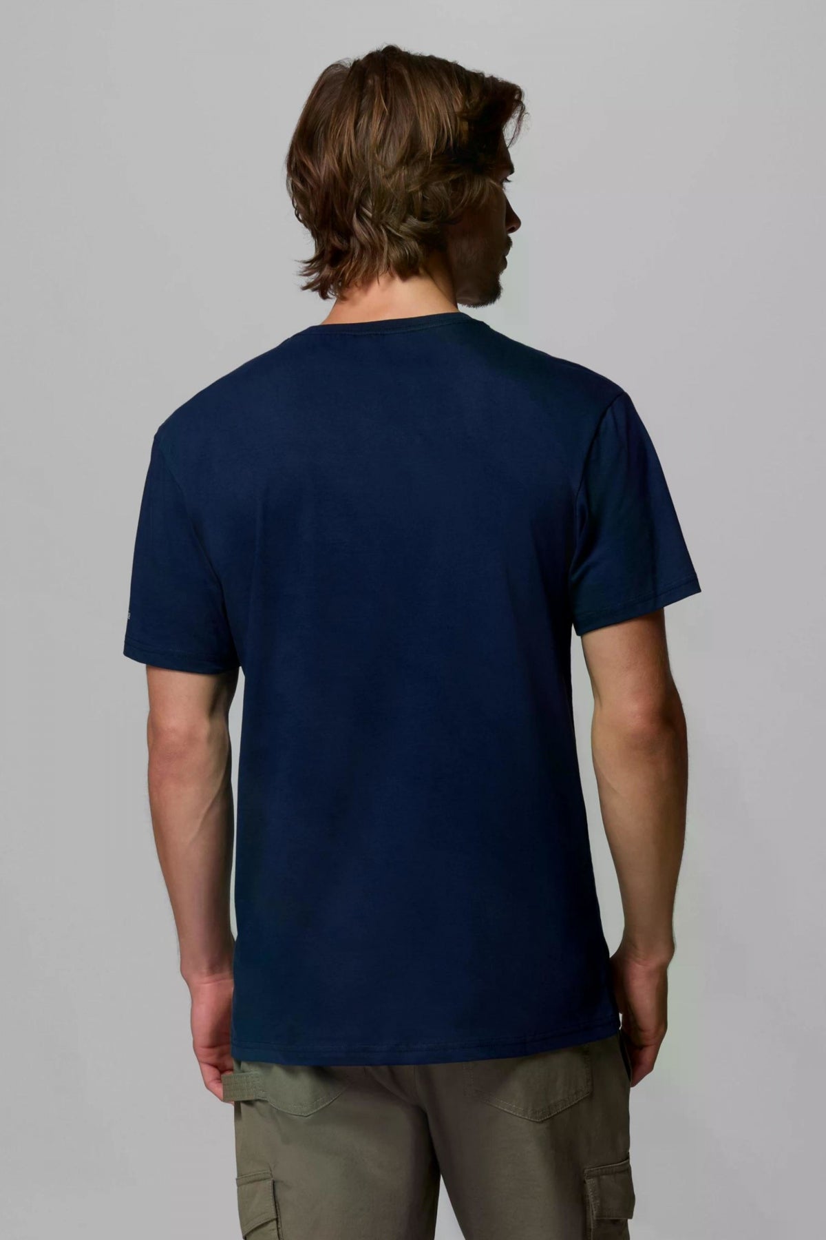 COLUMBIA CSC BASIC LOGO SHORT SLEE en color AZUL  (2)