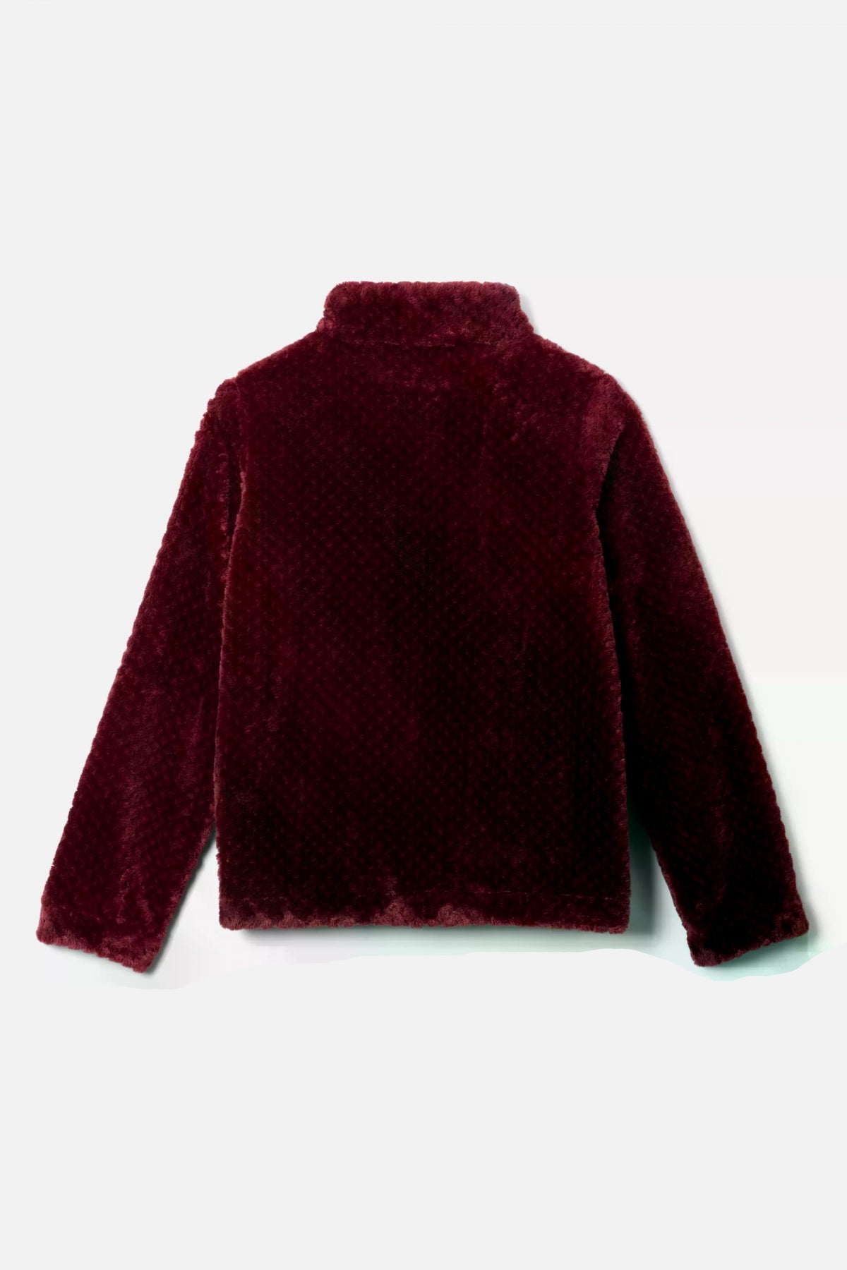 COLUMBIA FIRE SIDE SHERPA FULL ZIP en color BURDEOS  (2)