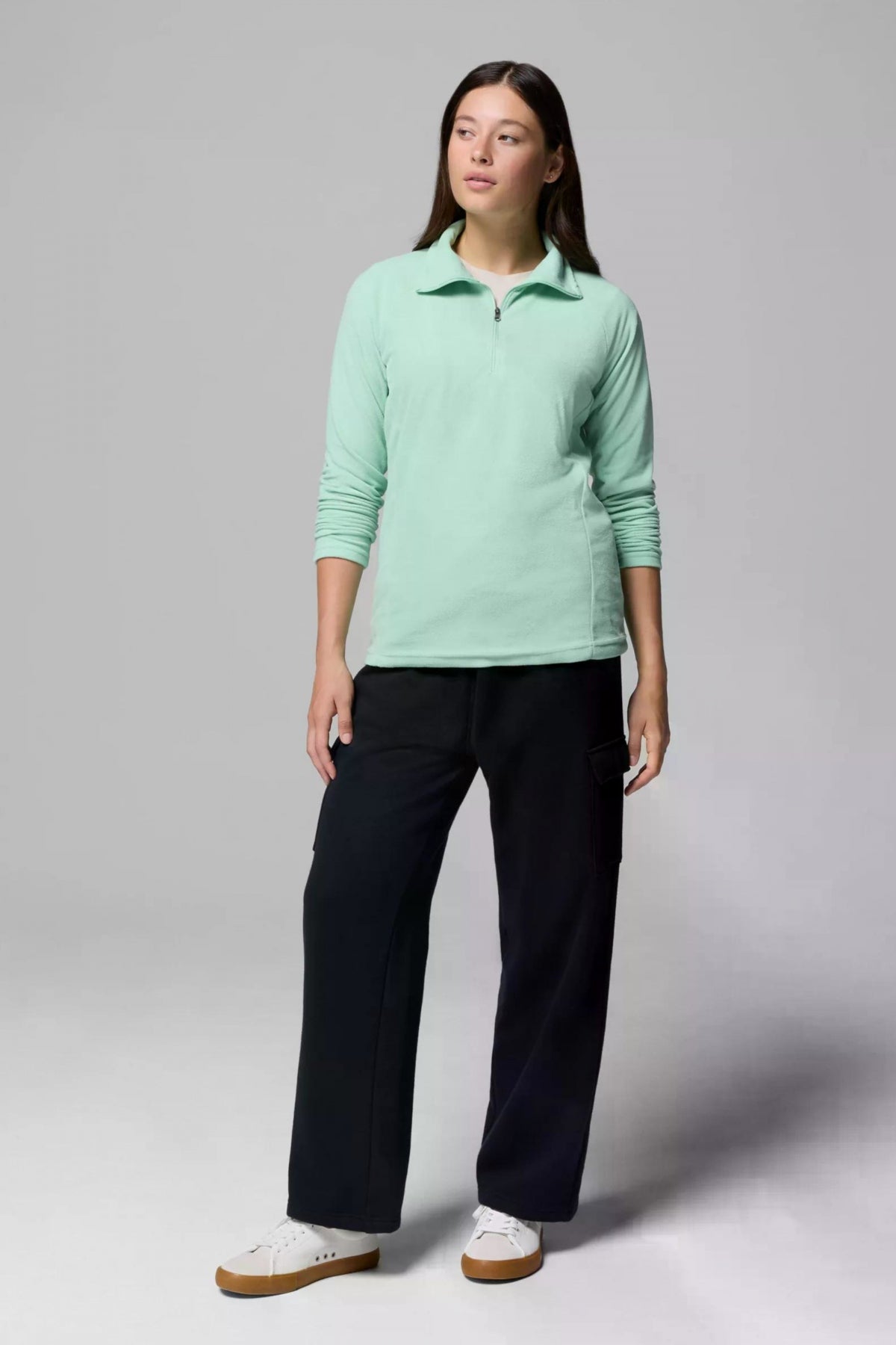 COLUMBIA GLACIAL IV / ZIP en color VERDE  (4)