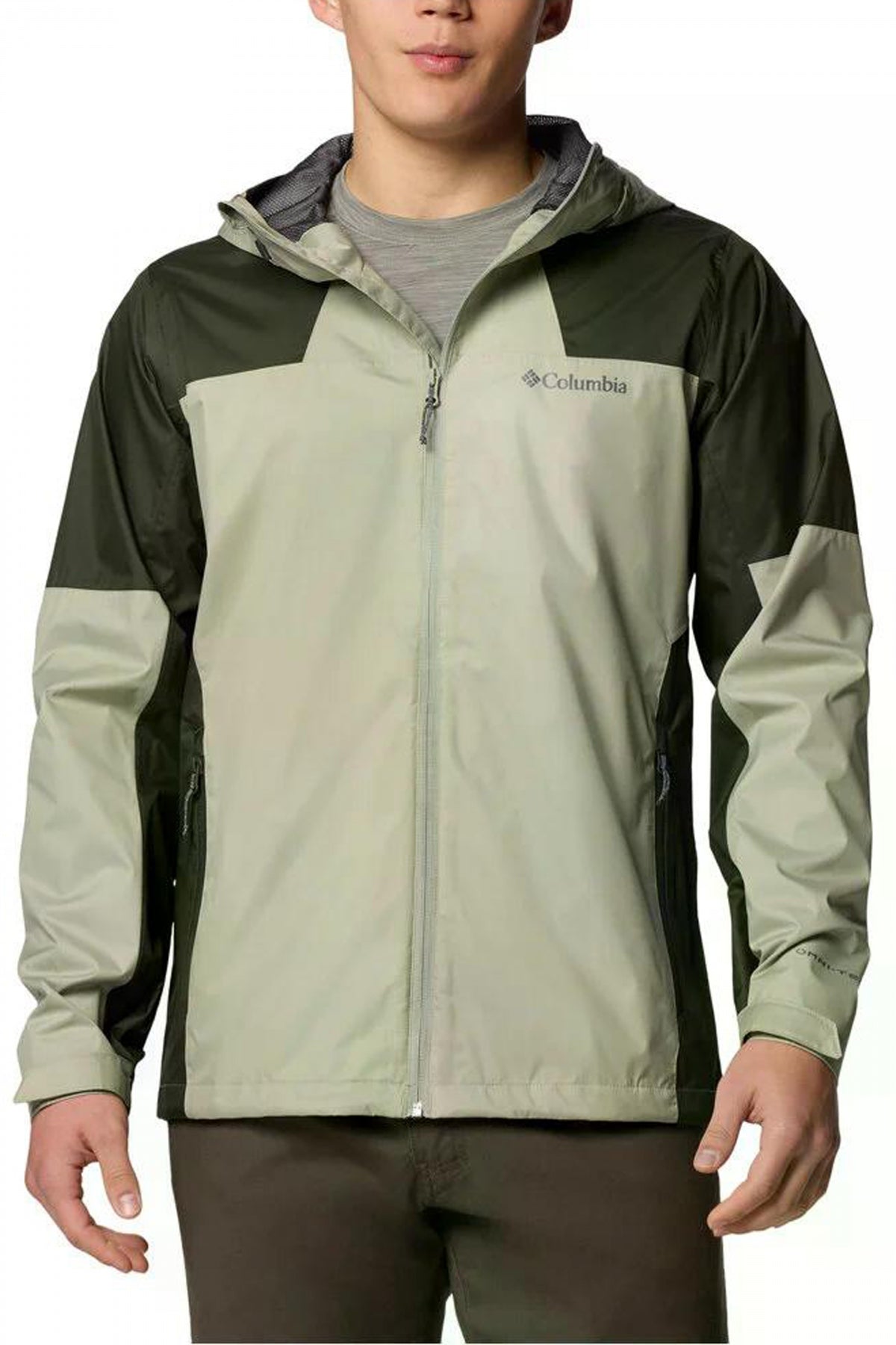COLUMBIA INNER LIMITS III JACKET en color VERDE  (1)