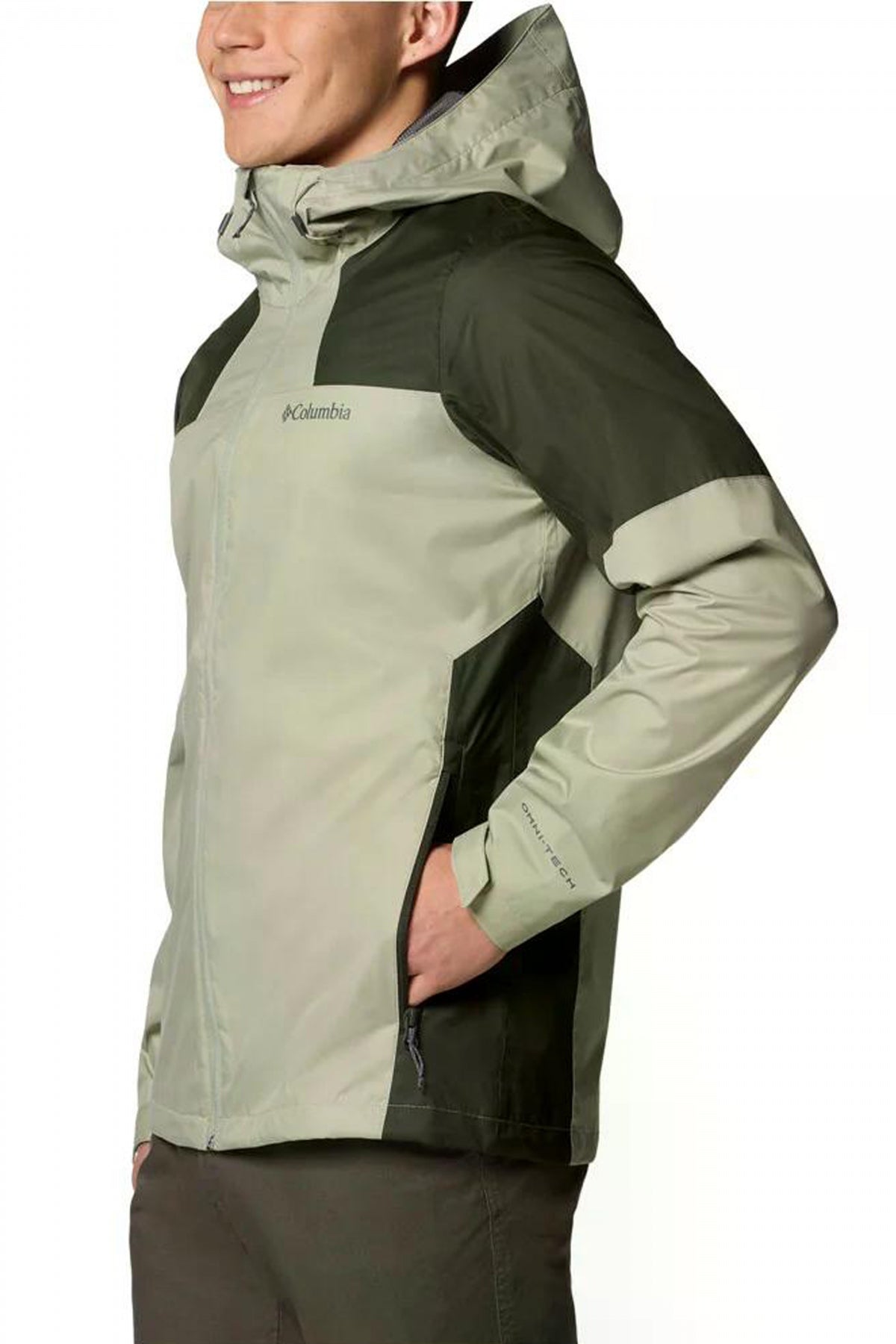COLUMBIA INNER LIMITS III JACKET en color VERDE  (3)