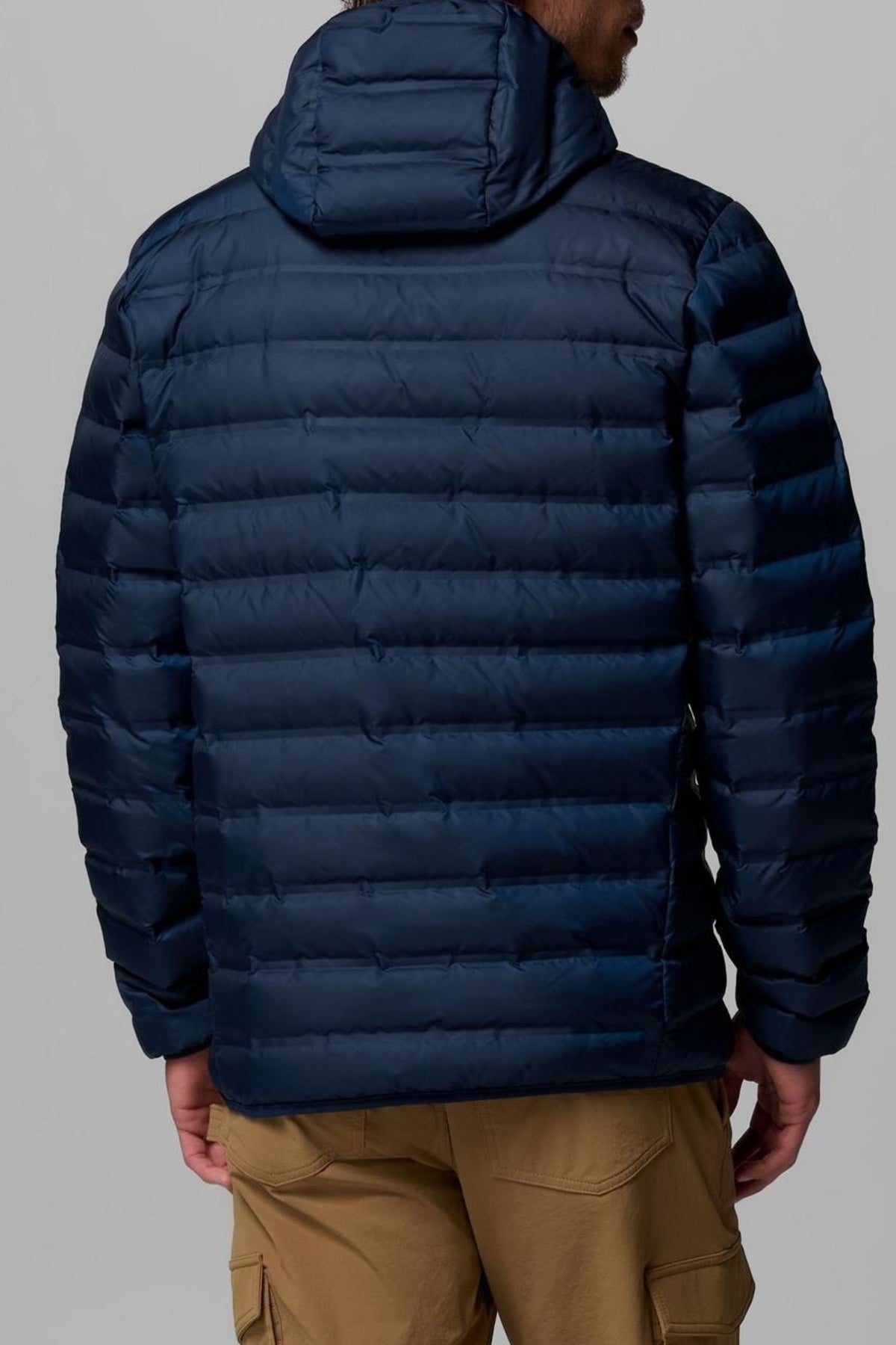 COLUMBIA LAKE  II DOWN HOODED JACKET en color AZUL  (2)