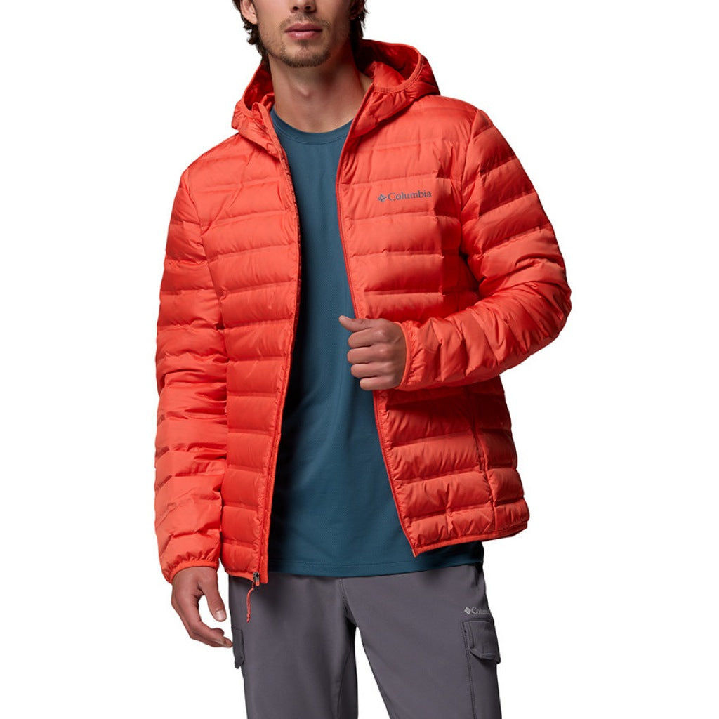 COLUMBIA LAKE  II DOWN HOODED JACKET en color NARANJA  (6)