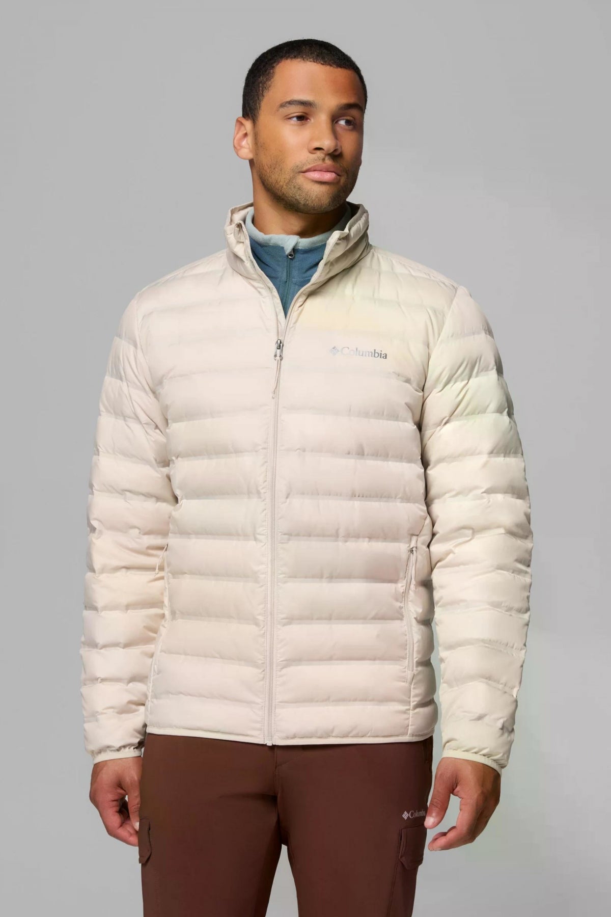 COLUMBIA LAKE  II DOWN JACKET en color BEIS  (1)