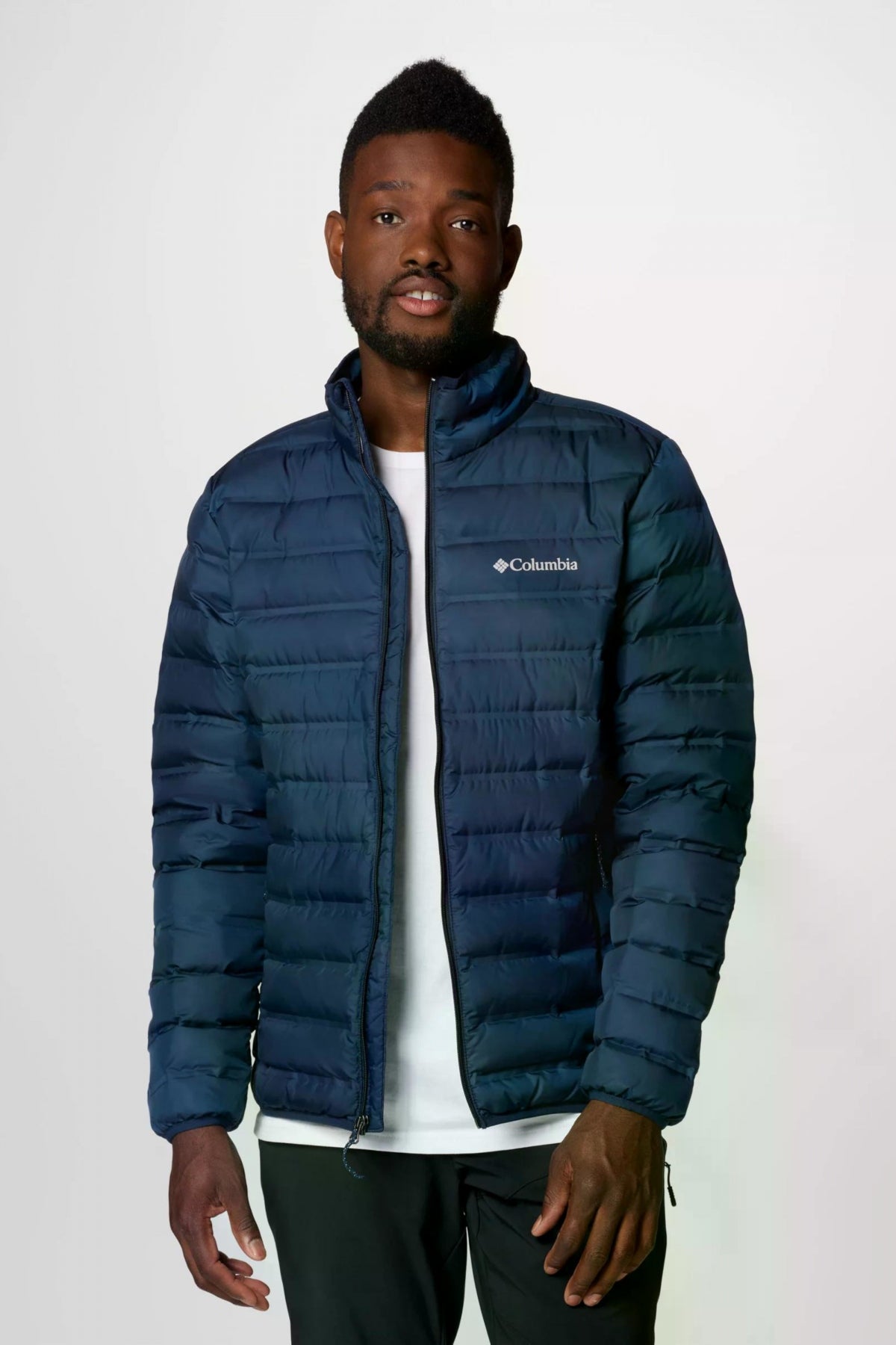 COLUMBIA LAKE  II DOWN JACKET en color AZUL  (3)