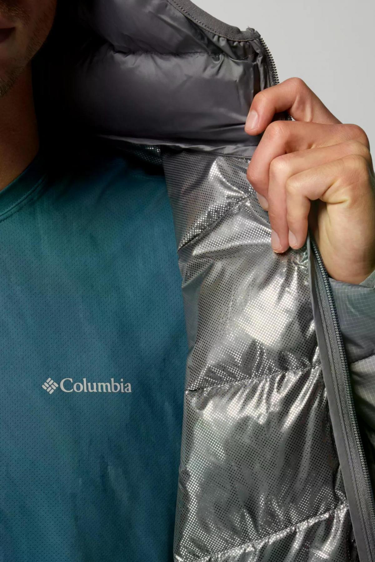 COLUMBIA FIVEMILE BUTTE II HOODED en color GRIS  (3)