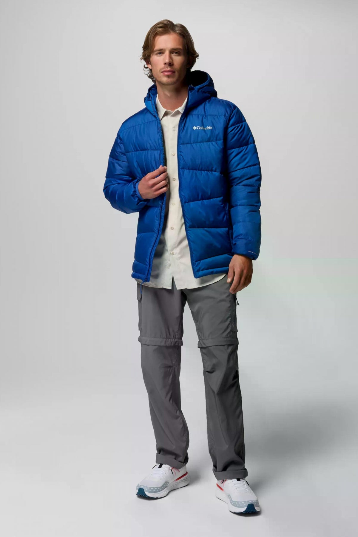 COLUMBIA FIVEMILE BUTTE II HOODED en color AZUL  (4)