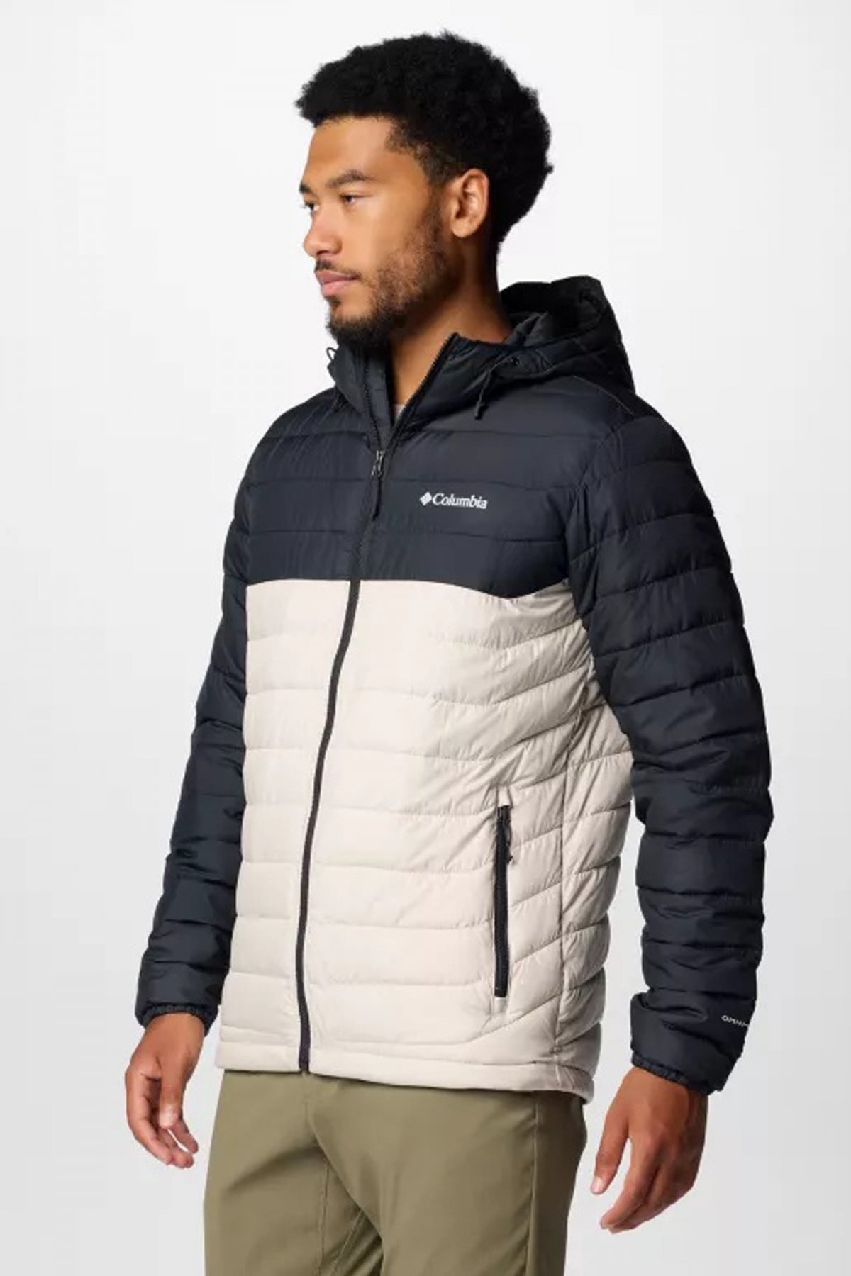 COLUMBIA POWDER LITE II HOODED JAC en color BEIS  (3)