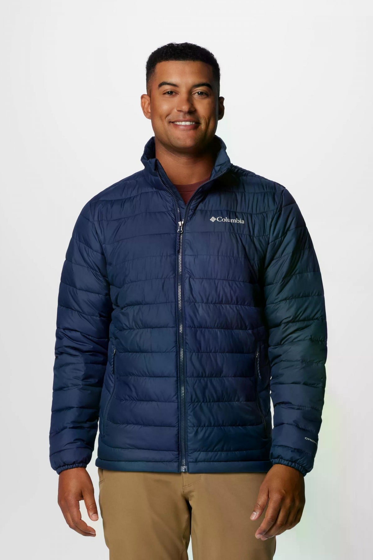 COLUMBIA POWDER LITE II JACKET en color AZUL  (1)