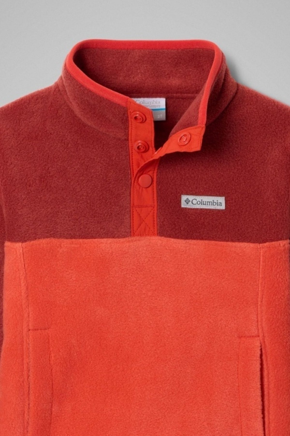 COLUMBIA CB STEENS MTN II - SNAP FL en color ROJO  (3)