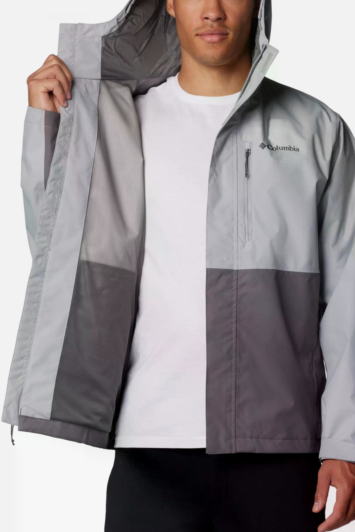 COLUMBIA HIKEBOUND II JACKET en color GRIS  (4)