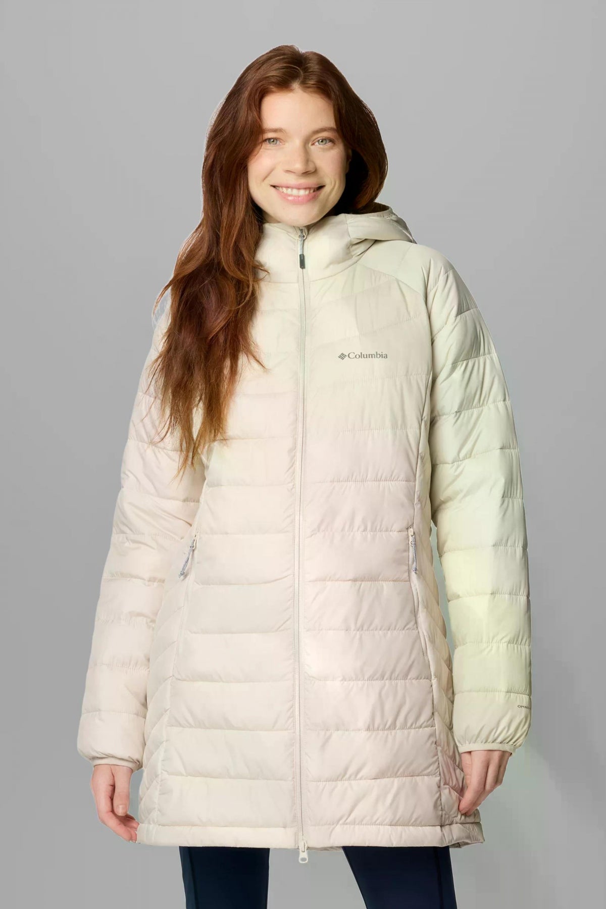 COLUMBIA POWDER LITE II MID JACKET en color BEIS  (1)