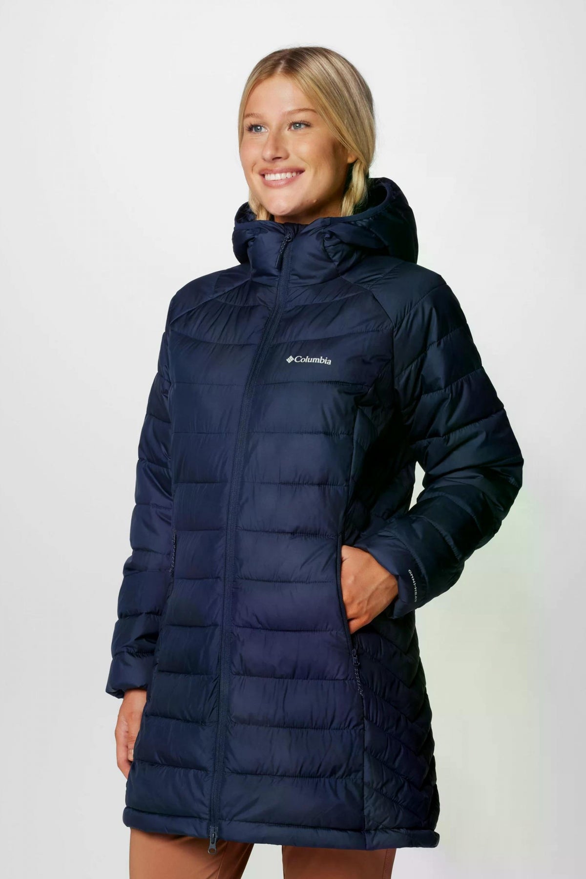 COLUMBIA POWDER LITE II MID JACKET en color AZUL  (3)