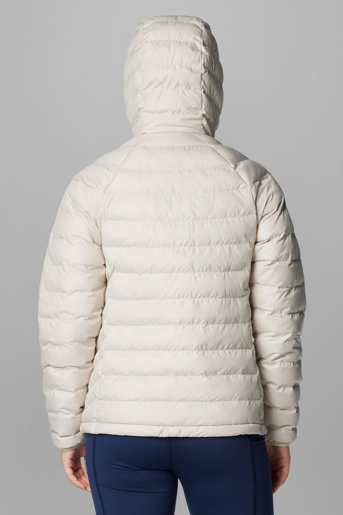 COLUMBIA POWDER LITE II HOODED JACKET en color BLANCO  (2)