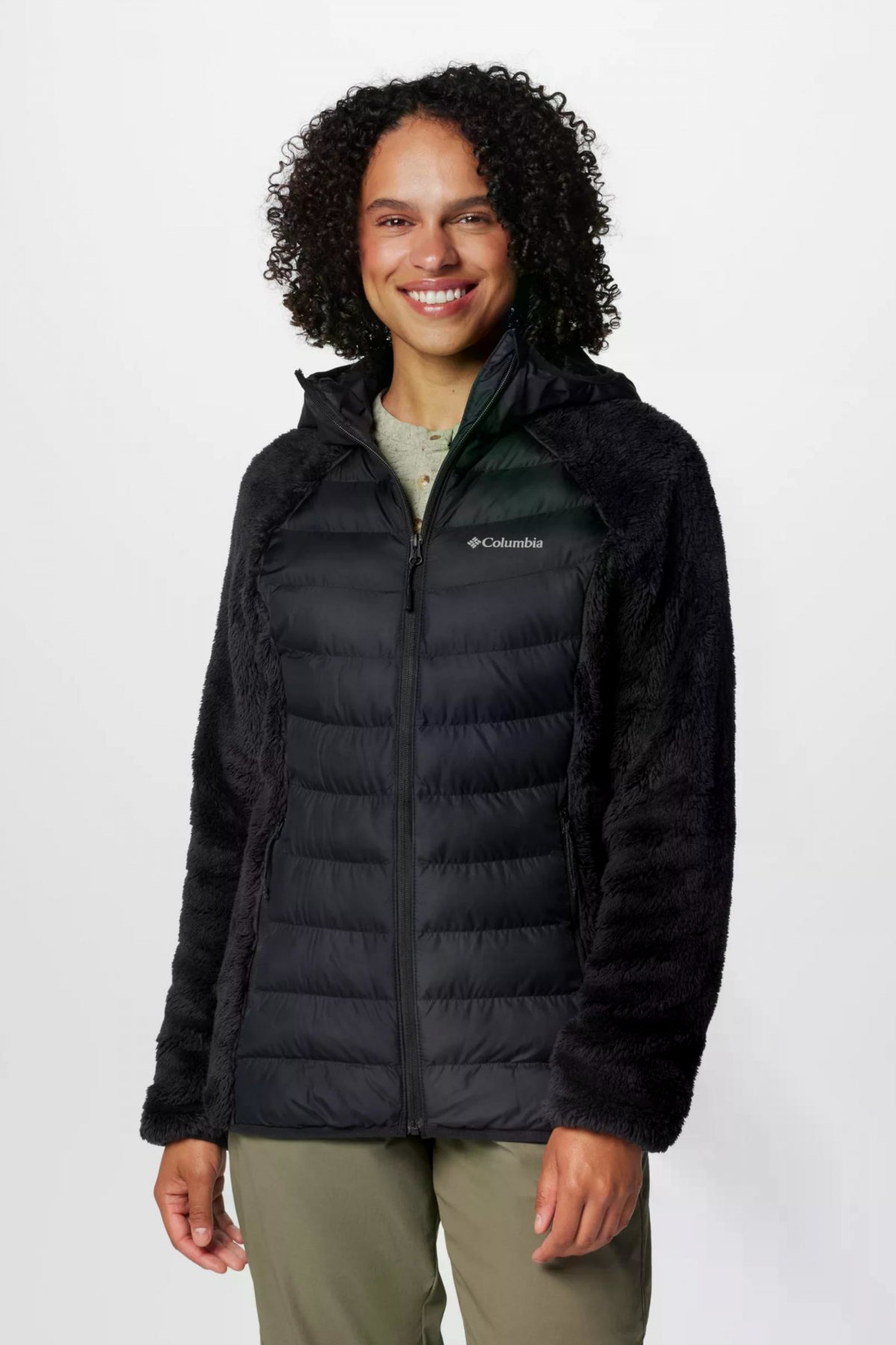 COLUMBIA POWDER LITE II SHERPA HYB en color NEGRO  (1)