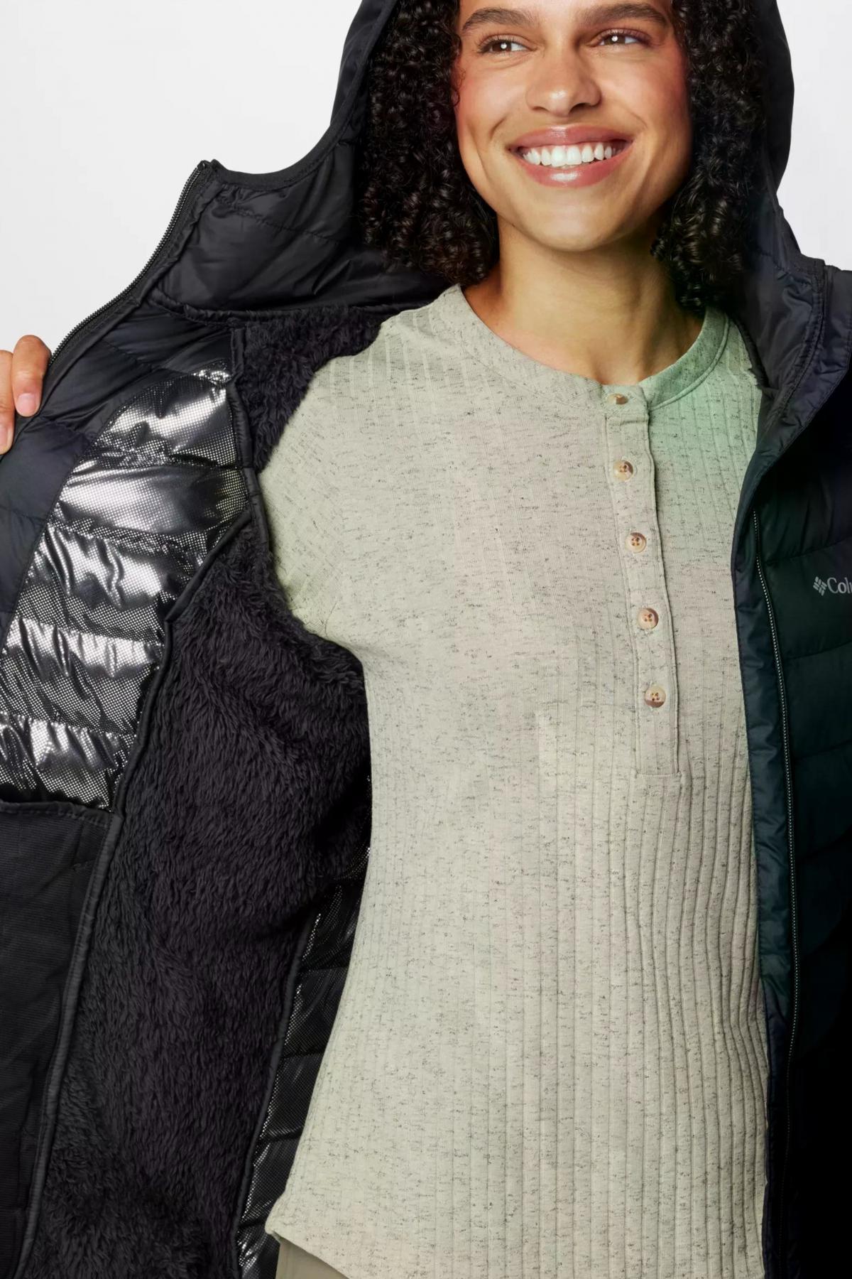 COLUMBIA POWDER LITE II SHERPA HYB en color NEGRO  (3)