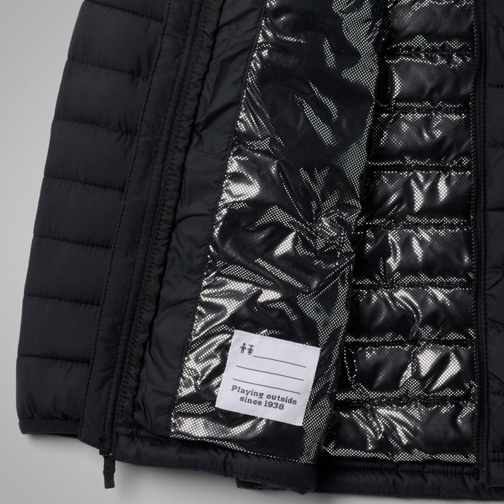 COLUMBIA POWDER LITE II HOODED JACKET en color NEGRO  (6)