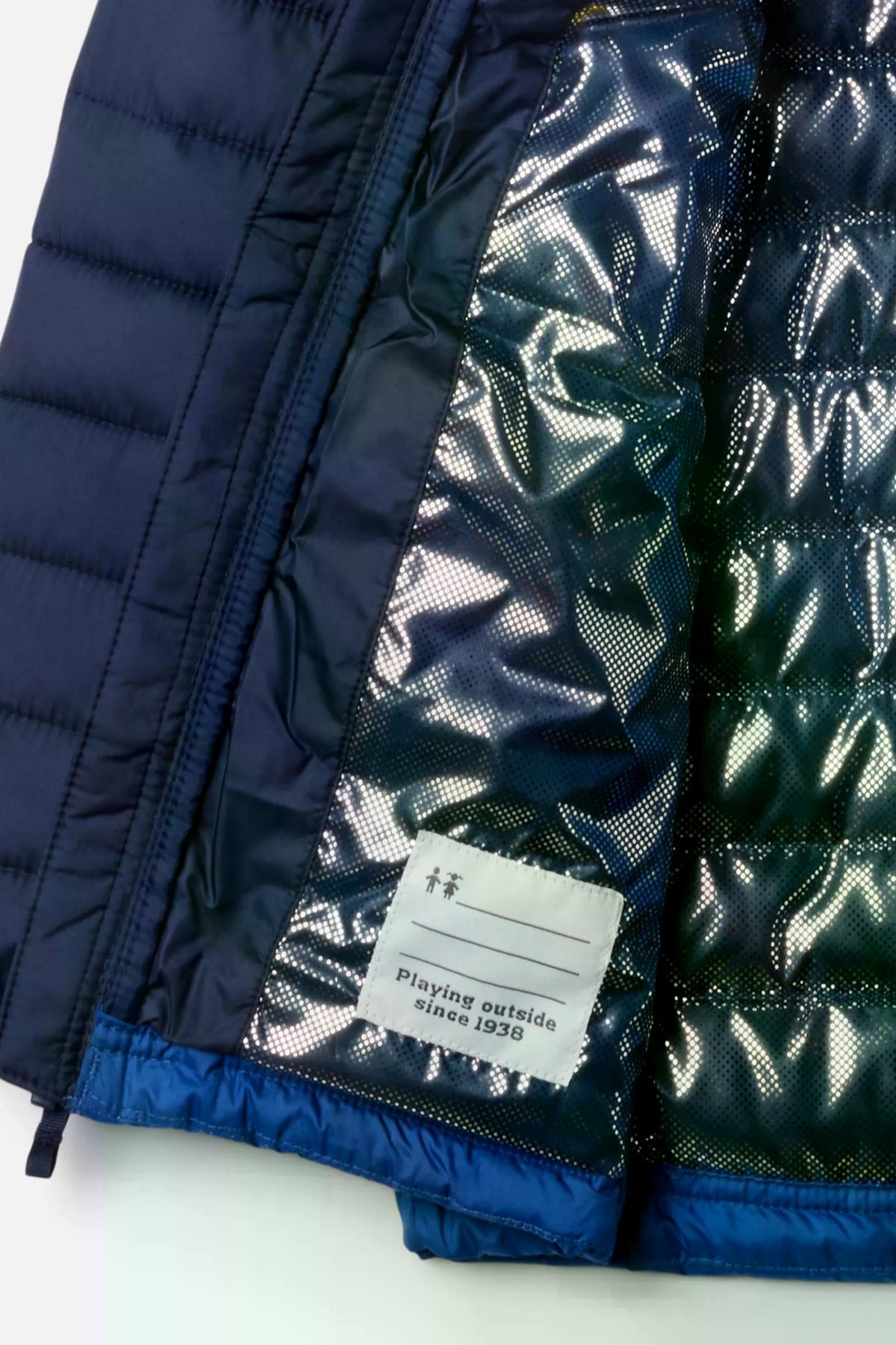 COLUMBIA POWDER LITE II HOODED JACKET en color AZUL  (3)