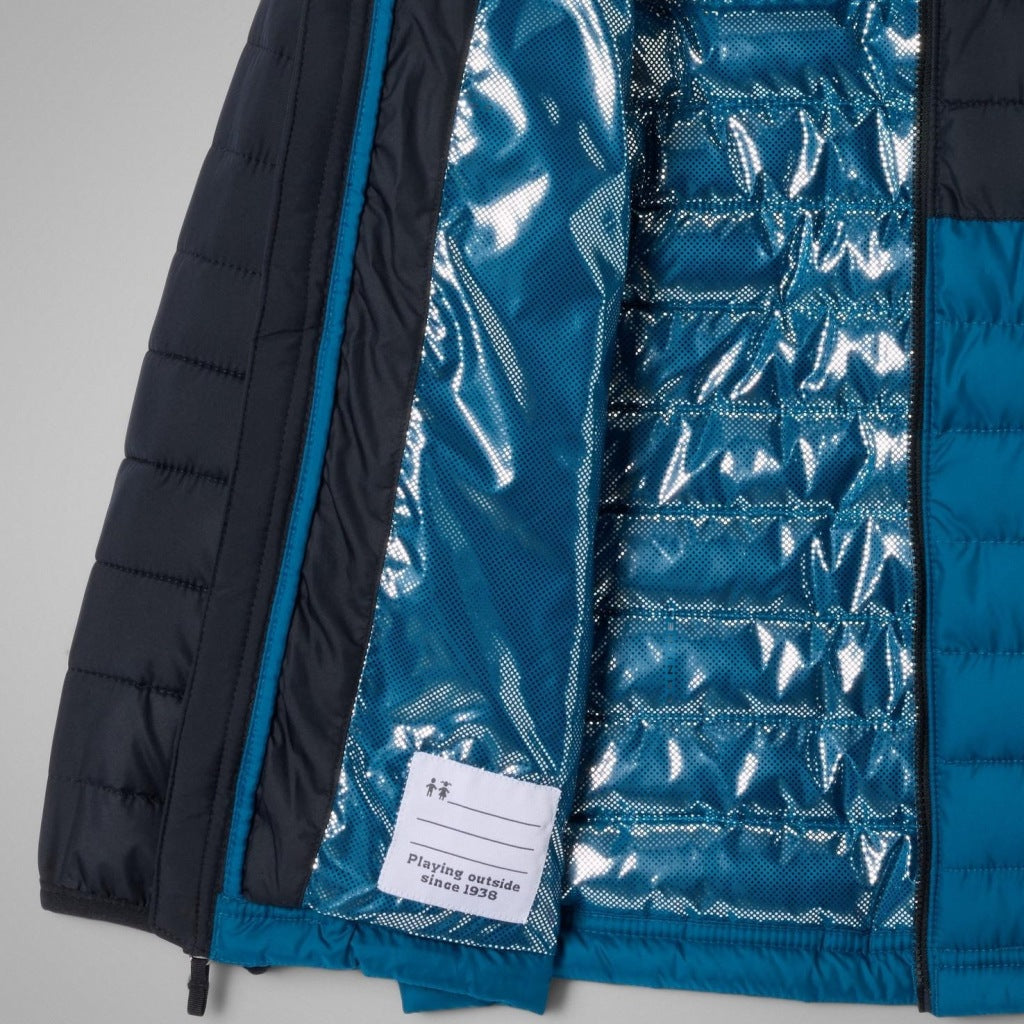 COLUMBIA POWDER LITE II HOODED JACKET en color AZUL  (6)