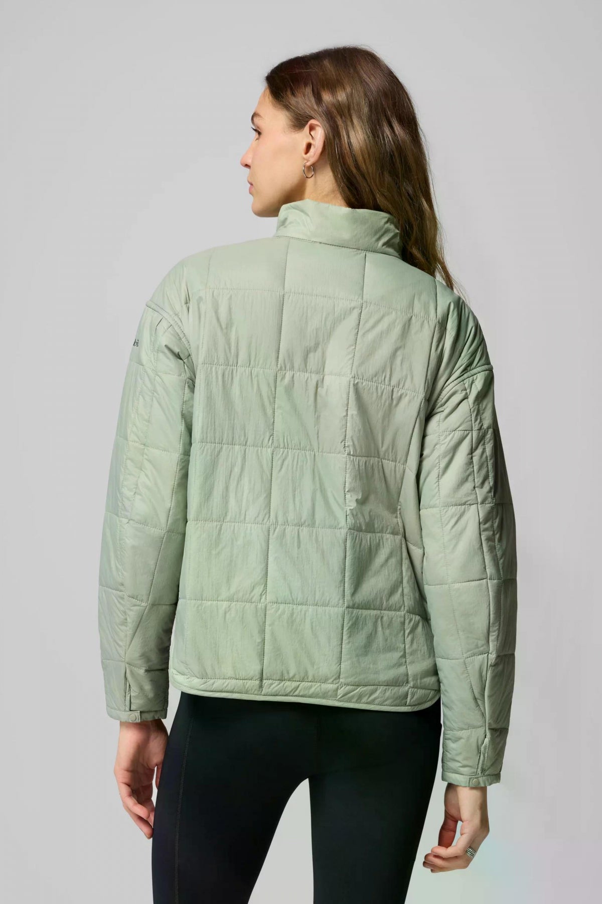 COLUMBIA SIENNA HILL QUILTED JACKET en color VERDE  (2)
