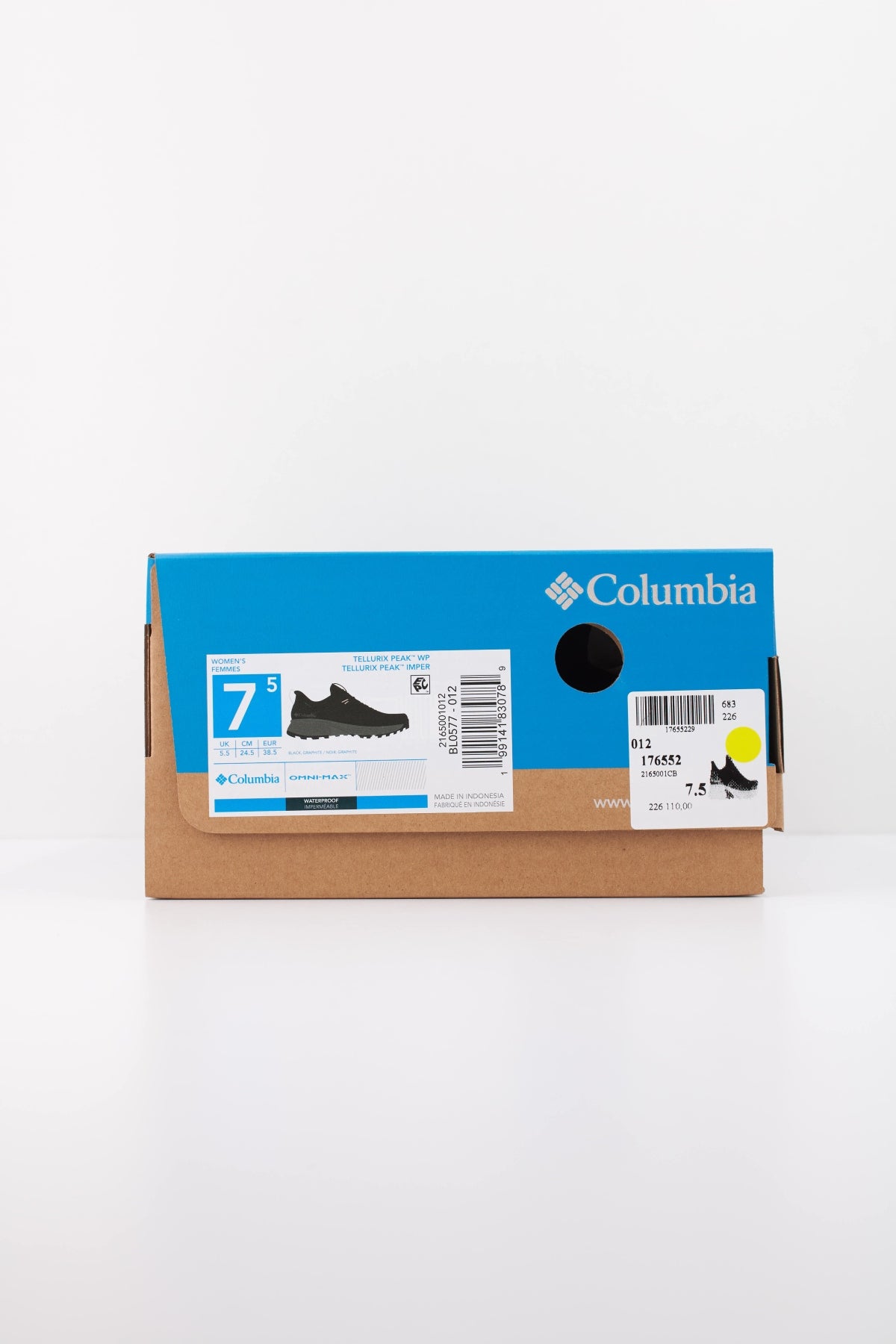 COLUMBIA TELLURIX PEAK WP en color NEGRO  (6)