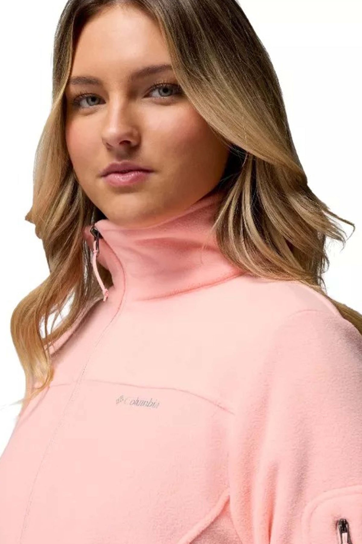 COLUMBIA FAST TREK II JACKET en color ROSA  (3)