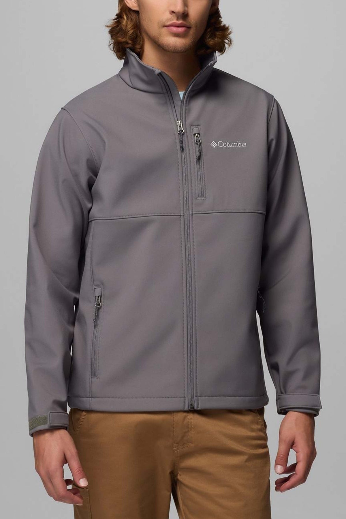 COLUMBIA ASCENDER SOFTSHELL JKT en color GRIS  (1)