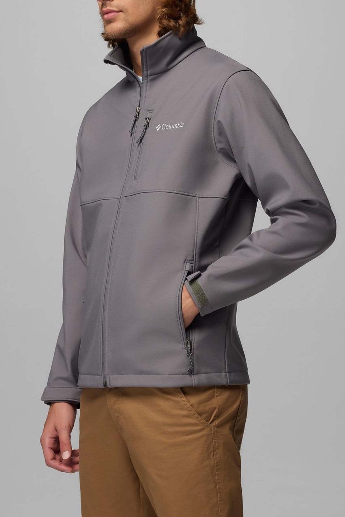 COLUMBIA ASCENDER SOFTSHELL JKT en color GRIS  (3)