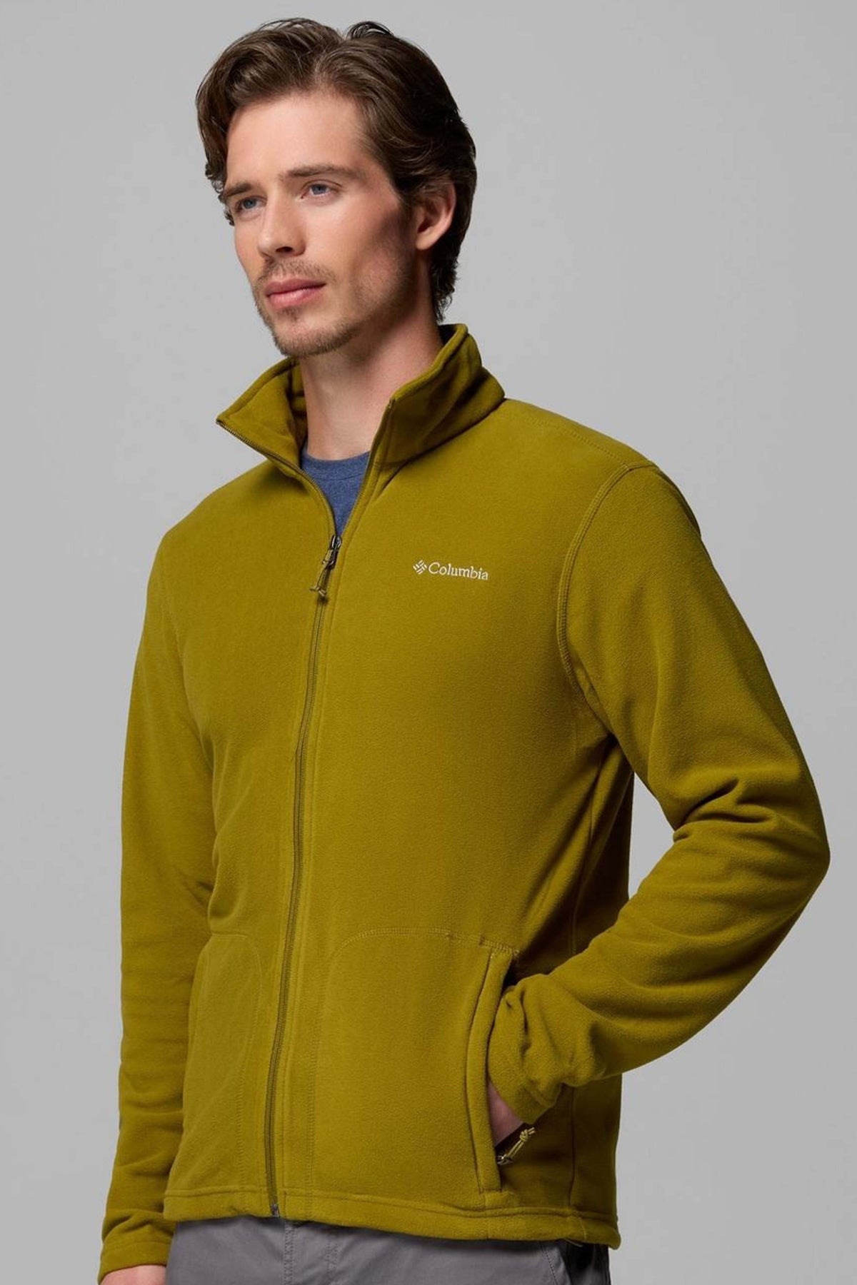 COLUMBIA FAST TREK LIGTH FZ FLEEC en color VERDE  (1)
