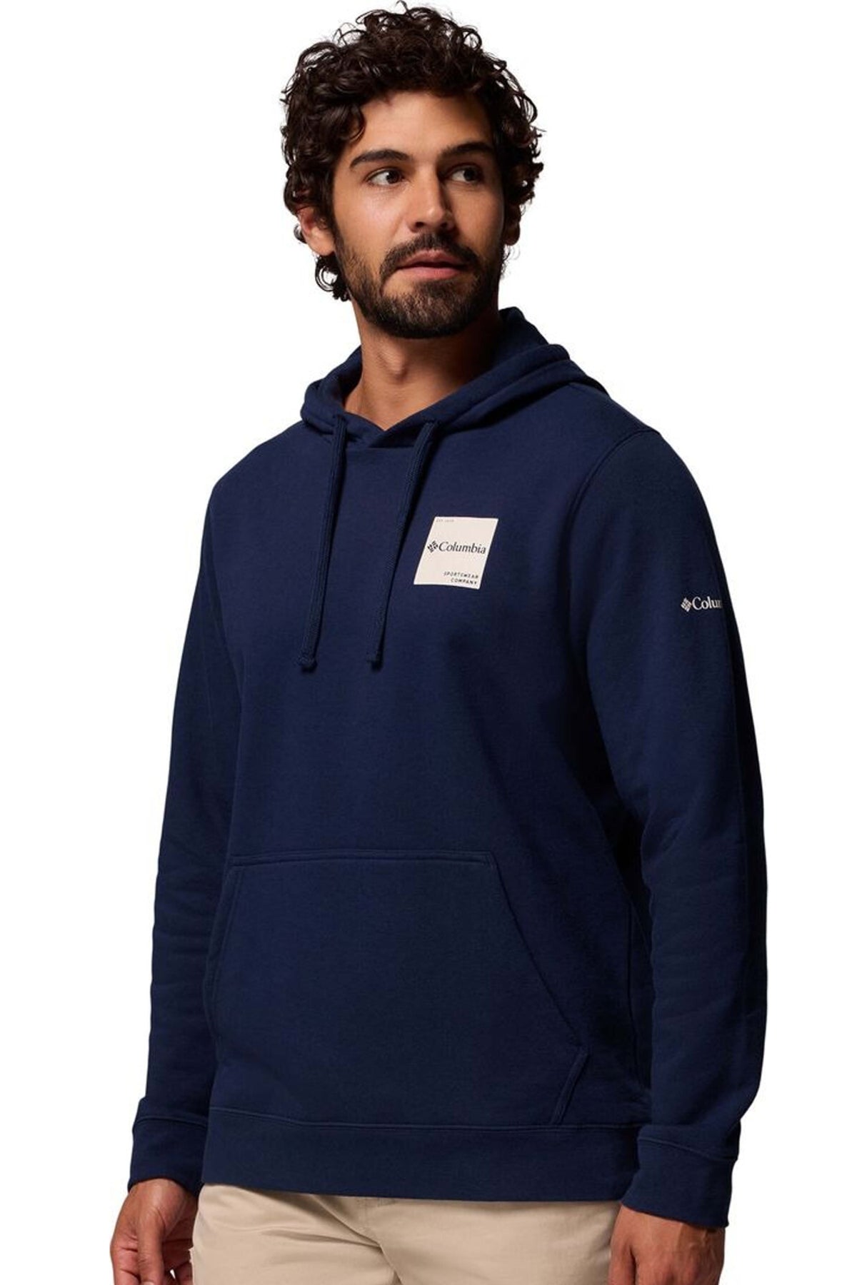COLUMBIA  TREK HOODIE  en color AZUL  (3)