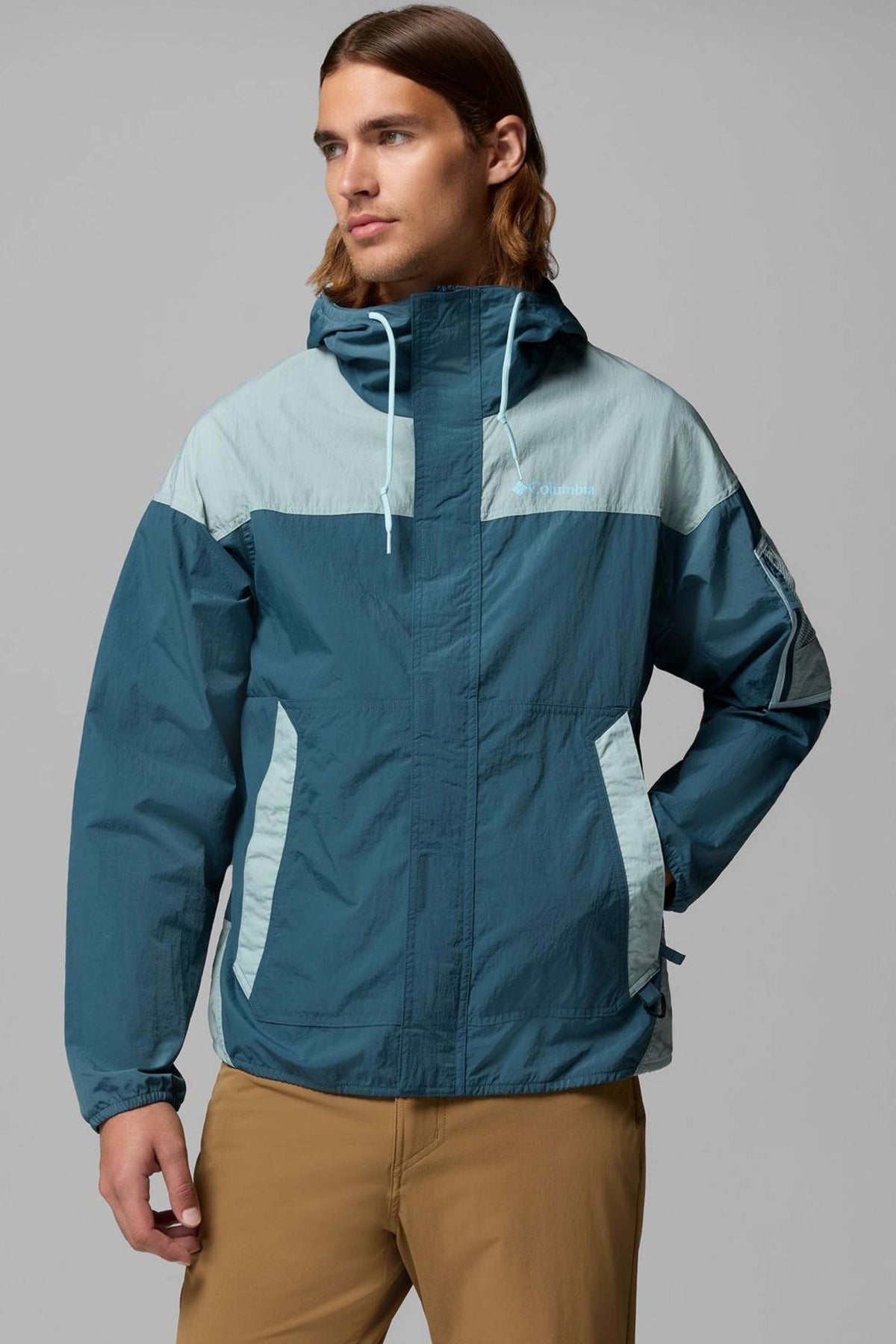 COLUMBIA CHALLENGER FZ WINDBREAKE en color AZUL  (1)