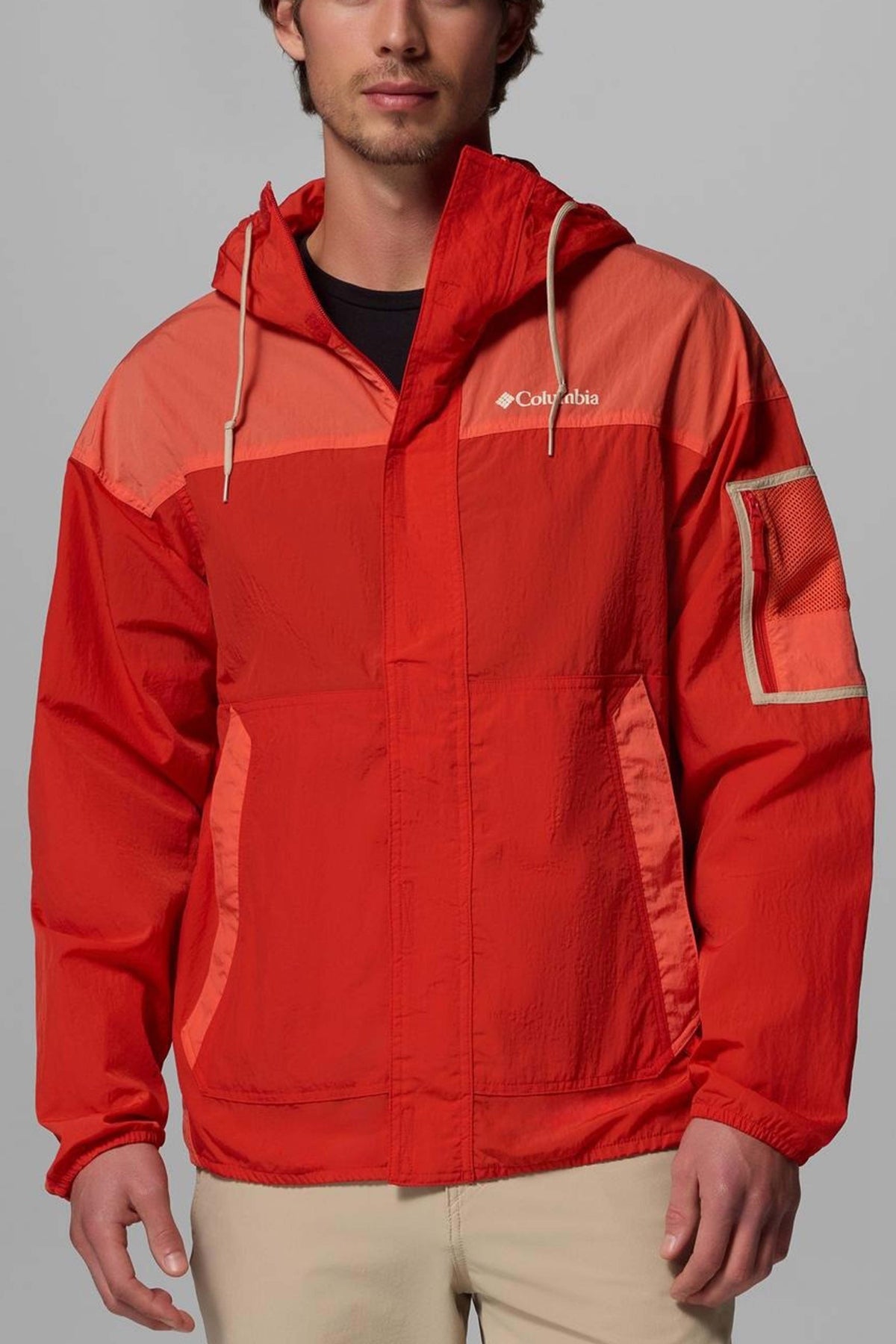 COLUMBIA CHALLENGER FZ WINDBREAKE en color ROJO  (1)