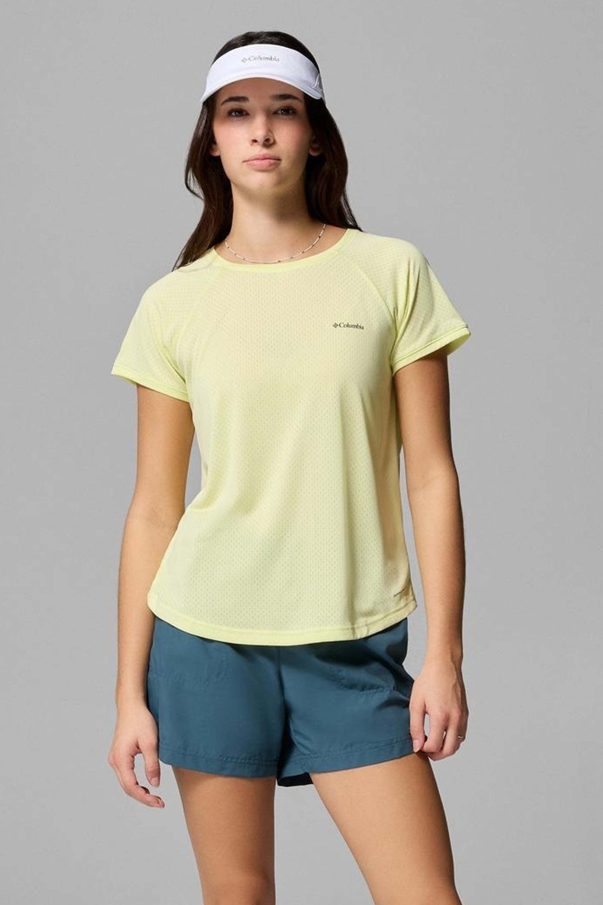 COLUMBIA  BOGATA BAY SS TEE  en color AMARILLO  (1)